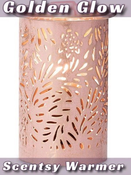 Scentsy Other - Scentsy Rose Gold Floral Cutout Warmer